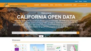 
                            1. California Open Data: Welcome