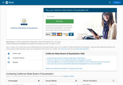 
                            11. California State Board of Equalization | Pay Your Bill ...
