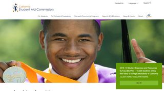 
                            1. California Student Aid Commission - CSAC