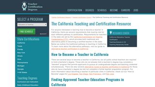 
                            3. California Teacher Certification and Licensing Guide 2019