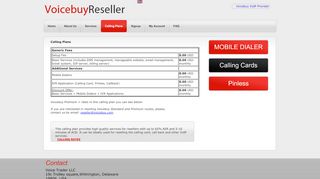 
                            9. Calling Plans - reseller.voicebuy.com