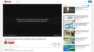 
                            5. Cambiar Contraseña de modem TELMEX (arcadyan ... - YouTube