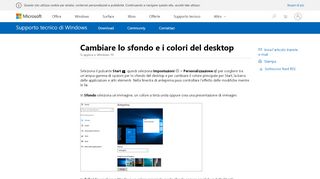 
                            3. Cambiare lo sfondo e i colori del desktop