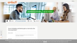 
                            4. Cambio Login y Password: modificaci?n de los ... - Assistenza Aruba.it