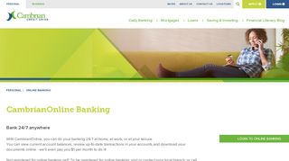 
                            3. CambrianOnline Banking - Cambrian Credit Union