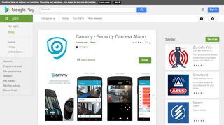 
                            3. Cammy - Security Camera Alarm - Apps on Google …