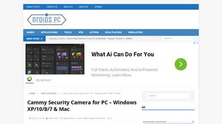 
                            7. Cammy Security Camera for PC - Windows & Mac | …