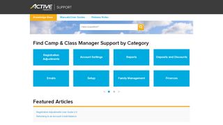 
                            8. Camp & Class Manager Customer Support Help Center