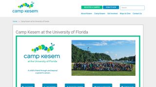 
                            8. Camp Kesem at the University of Florida