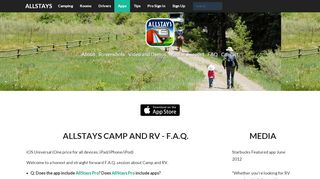 
                            4. Camp & RV FAQ iPhone iPad Application - AllStays