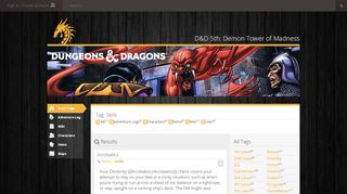 
                            7. Campaign websites for Dungeons and Dragons and ... - Obsidian Portal