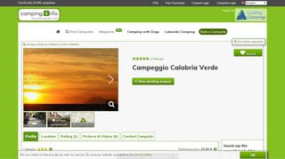 
                            6. Campeggio Calabria Verde - Camping Guide
