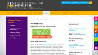 
                            7. Campus Parent Portal / Overview - ISD 728