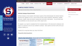 
                            10. Campus Parent Portal - Schenectady City School District