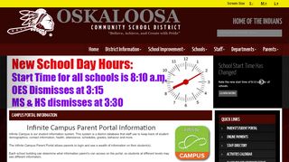 
                            7. Campus Portal Information | Oskaloosa - Oskaloosa Community ...