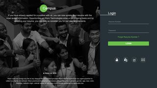 
                            4. Campus Recruiters - Synergy - Login - Wipro