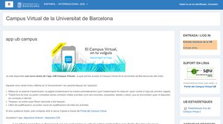 
                            1. Campus Virtual de la Universitat de Barcelona