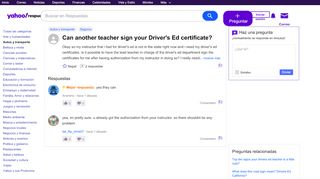 
                            7. Can another teacher sign your Driver's Ed …