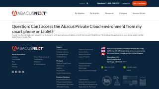 
                            4. Can I Access Abacus Private Cloud From Smart Phone ... - AbacusNext