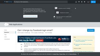 
                            8. Can I change my Facebook login email? - Web Applications Stack ...