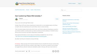 
                            4. Can I control my Fibaro HC2 remotely - ImperiHome Help Center