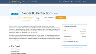 
                            8. Can I Trust Zander ID Protection Services? | 2019 Reviews