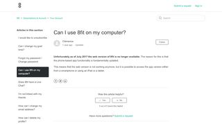 
                            4. Can I use 8fit on my computer? – 8fit