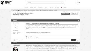 
                            3. Can not login to Ubisoft Account Management Website | Forums