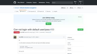 
                            9. Can not login with default user/pass · Issue #30 · bitnami/bitnami ...