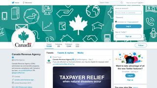 
                            10. Canada Revenue Agency (@CanRevAgency) | Twitter