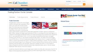 
                            8. Canada Trading Partner Portal - Advocacy - California Chamber of ...