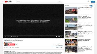 
                            8. Canadian Pacific's Portal Sub - YouTube