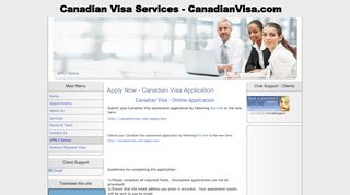 
                            6. Canadian Visa - Online Application
