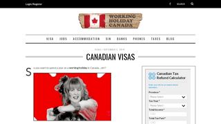 
                            5. Canadian Visas » WorkingHolidayinCanada.com