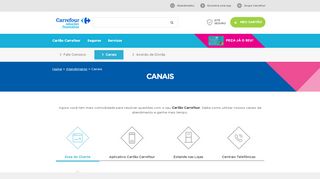 
                            2. Canais - Carrefour