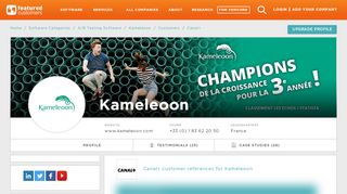 
                            7. Canal+ customer references of Kameleoon