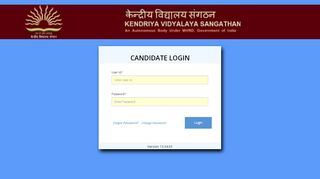 
                            4. Candidate Login - Applicant Login