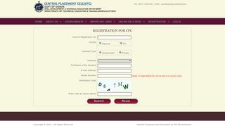 
                            4. Candidate Registration - CPC, DTE&T, ODISHA - New ...