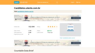 
                            4. Candidatos.atento.com.br: Login - Portal de Candidatos ...