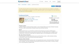 
                            1. Candlewood Suites - Hotel WiFi Test