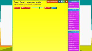 
                            9. Candy Crush spielen - Spiele-Kostenlos-Online.de