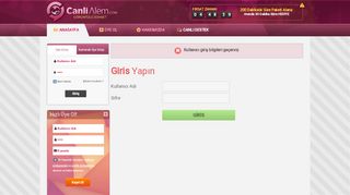 
                            2. CanliAlem.Com Görüntülü Sohbet için giriş Yapın Canlı