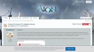 
                            6. Cannot connect to update server - General Discussion ...