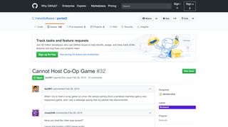 
                            5. Cannot Host Co-Op Game · Issue #32 · ValveSoftware/portal2 · GitHub