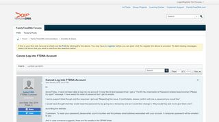 
                            9. Cannot Log into FTDNA Account - FamilyTreeDNA Forums