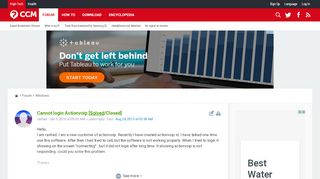 
                            6. Cannot login Actionvoip [Solved] - Windows Forum