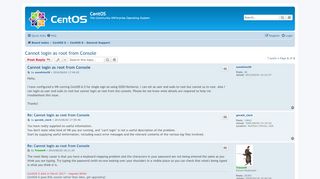 
                            4. Cannot login as root from Console - CentOS