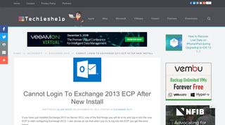 
                            5. Cannot Login To Exchange 2013 ECP After New …