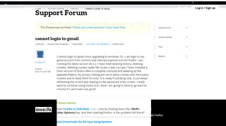 
                            7. cannot login to gmail | Firefox Support Forum | Mozilla ...