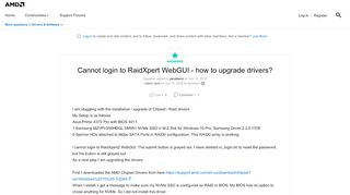 
                            1. Cannot login to RaidXpert WebGUI - community.amd.com